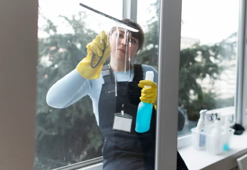 Nettoyage de vitres intérieures et extérieures à Bosmoreau-les-Mines